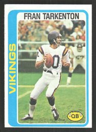 1978 TOPPS FRAN TARKENTON - HALL OF FAMER