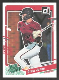 2023 DONRUSS RATED PROSPECT DRUW JONES