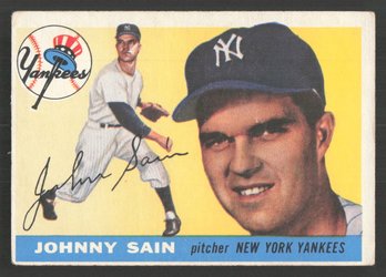 1955 TOPPS JOHNNY SAIN