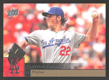 2009 UPPER DECK CLAYTON KERSHAW RC