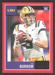 2020 SCORE JOE BURROW ROOKIE RED PARALLEL