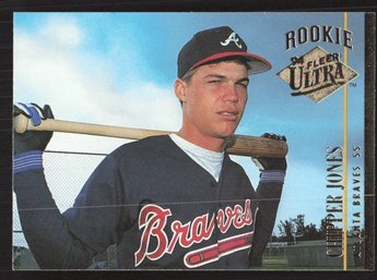 1994 FLEER ULTRA CHIPPER JONES ROOKIE