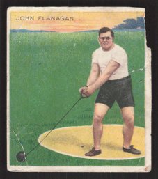 1910 HASSAN JOHN FLANAGAN - 3 TIME GOLD MEDALIST