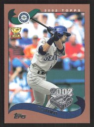 2002 TOPPS ICHIRO SUZUKI - ROOKIE GOLD CUP