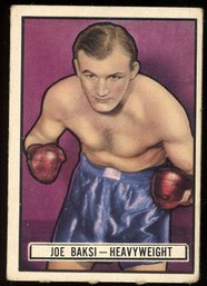 1951 TOPPS RINGSIDE JOE BAKSI    SPORTS CARDS