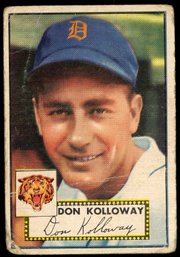 1952 TOPPS DON KOLLOWAY                          SPORTS CARDS