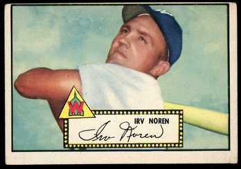 1952 TOPPS IRV NOREN                     SPORTS CARDS