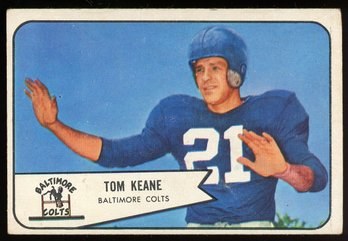 1954 TOPPS TOM KEANE RC SHORT PRINT            SPORTS CARDS