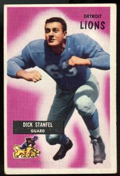 1955 BOWMAN DICK STANFEL - HALL OF FAMER