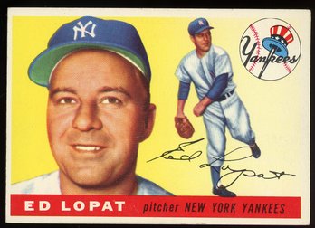 1955 TOPPS ED LOPAT