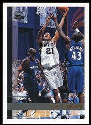 1997 TOPPS TIM DUNCAN ROOKIE CARD - HALL OF FAMER