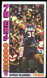 1976 TOPPS GEORGE MCGINNIS - HALL OF FAMER