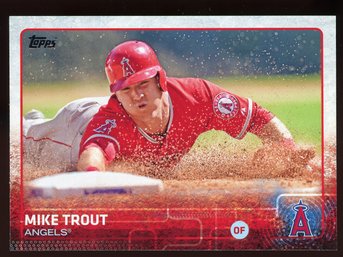 2015 TOPPS SERIES ONE MIKE TROUT    SPORTS CARDS