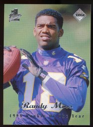 1998 COLLECTOR'S CHOICE RANDY MOSS ROOKIE CARD
