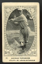 1922 Nielsons George Toporcer - RARE - St. Louis Cardinals
