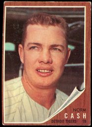 1962 TOPPS NORM CASH