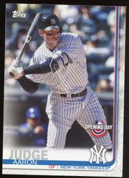 2019 TOPPS OPENING DAY AARON JUDGE