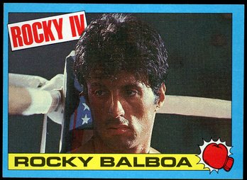1985 TOPPS ROCKY IV #2 ROCKY BALBOA