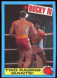 1985 TOPPS ROCKY IV TWO RAGING GIANTS!