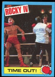 1985 TOPPS ROCKY IV TIME OUT!