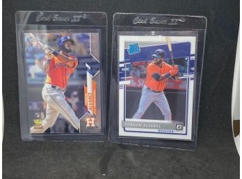 FOUR-CARD YORDAN ALVAREZ ROOKIE CARD LOT