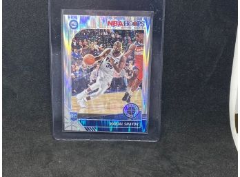 2019 NBA HOOPS PREMIUM STOCK PRIZM MARIAL SHAYOK RC