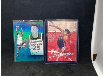 2019 JARRETT CULVER FOIL RC AND RUI HACHIMURA RC