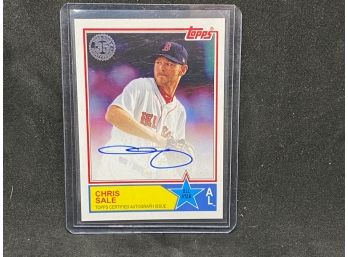 TOPPS ALL STAR CHRIS SALE AUTO