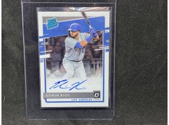 2020 OPTIC RATED ROOKIE EDWIN RIOS AUTO