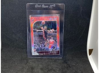 2019 NBA HOOPS PREMIUM KZ OKPALA RED PRIZM