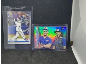 CAVAN BIGGIO ROOKIE CARD LOT (4 CARDS)