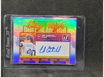 2019 DONRUSS SKY HIGH CAL QUANTRIL AUTO REFRACTOR