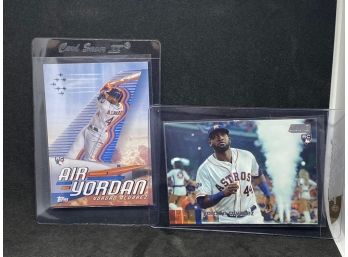 FOUR-CARD YORDAN ALVAREZ ROOKIE CARD LOT