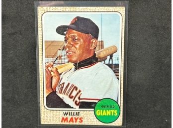 1968 TOPPS WILLIE MAYS!!!! HOF