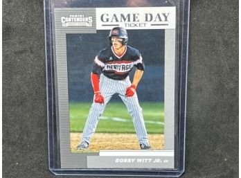 2019 Contenders Bobby Witt!! Rc