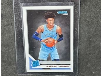 2019-20 DONRUSS RATED ROOKIE JA MORANT RC