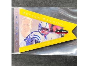 1998 PLAYOFF PEYTON MANNING RC DIE CUT!! RARE