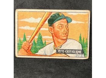 1951 BOWMAN PETE CASTIGLIONE