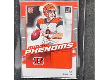 2020 DONRUSS JOE BURROW RC RELIC