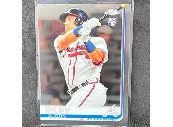 2019 TOPPS CHROME AUSTIN RILEY RC