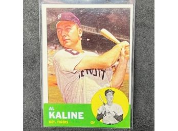 1963 TOPPS AL KALINE - HALL OF FAMER