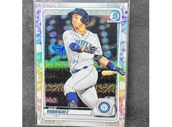 2020 BOWMAN CHROME JULIO RODRIGUEZ MEGA REFRACTOR