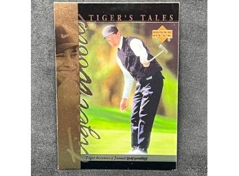 2001 UPPER DECK TIGER WOODS RC