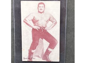 1947-1966 PENNY ARCADE CARD YUKON ERIC