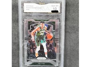 2019 PRIZM GIANNIS ANTETEKOUNMP GEM MINT!