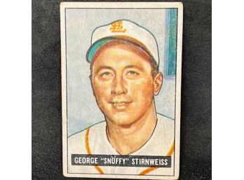 1951 BOWMAN GEORGE SNUFFY STIRNWEISS