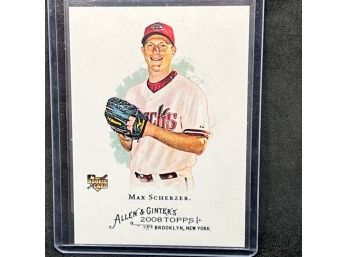 2009 TOPPS ALLEN & GINTER MAX SCHERZER RC!