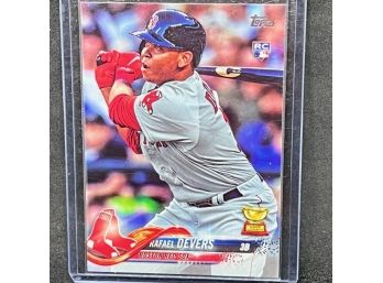 2018 TOPPS RAFAEL DEVERS ROOKIE!!!