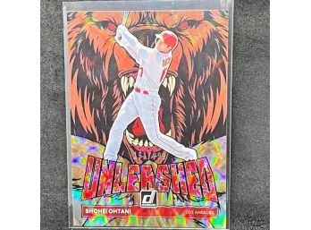 2022 DONRUSS SHOHEI OHTANI SP ONLY 999 MADE