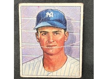 1950 BOWMAN JERRY COLEMAN - DEFENSIVE STUD, FORMER BABE RUTH AWARD WINNER